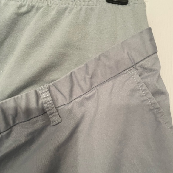 Maternity stretch pants full support panel soft jerseys roll over waist M Long - Picture 4 of 9
